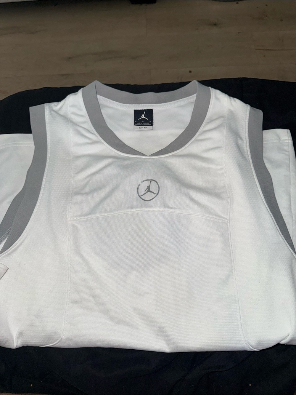 Jordan White & Gray men’s tank